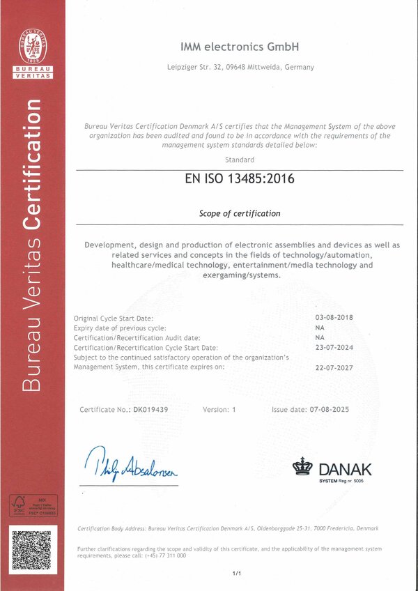 EN ISO 13485:2016