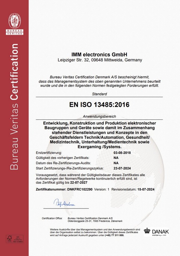 EN ISO 13485:2016