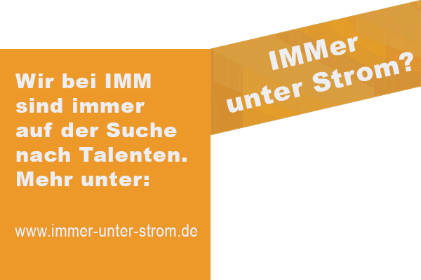 IMMer unter Strom?